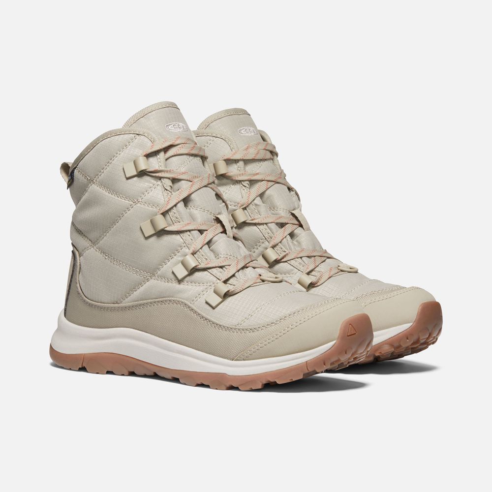 Botas de Invierno Keen Mexico Blancos - Mujer Terradora Ii Waterproof - ST4201936